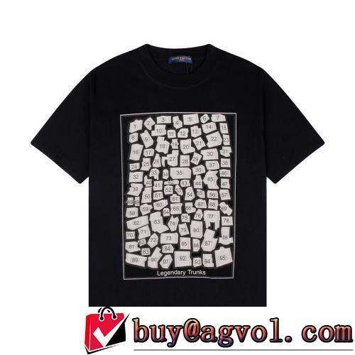 自然な肌触り 半袖Tシャツ しわになりにくい ルイ ヴィトンスーパーコピー 激安 大好評 2022春夏