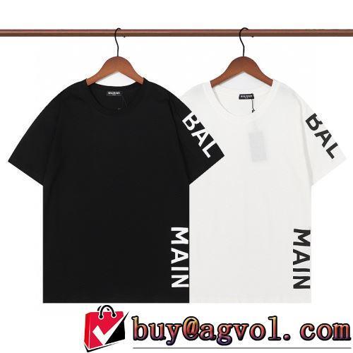 豊富なサイズ バルマンスーパーコピー 激安 半袖Tシャツ 2色可選 快適な着心地 2022春夏 カッコいい印象を付ける