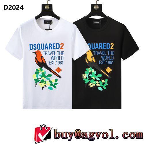 DSQUARED2スーパーコピー 2色可選 Tシャツ 2022春夏 人気販売中 カジュアル 流行に関係なく長年愛用できる