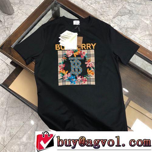 細身のシルエット 3色可選 もっとも高い人気を誇る BURBERRYコピーブランド 2022春夏 半袖Tシャツ 暖かみのある肌触り スタイリッシュな印象