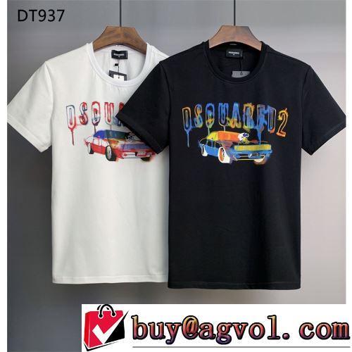機能性も備えたアイテム DSQUARED2スーパーコピー 激安 2022春夏 Tシャツ 2色可選 お洒落に魅せる