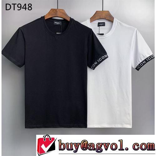 完成度の高い逸品 DSQUARED2ブランドスーパーコピー 2色可選 Tシャツ 2022春夏 シンプル 体の運動機能を助け