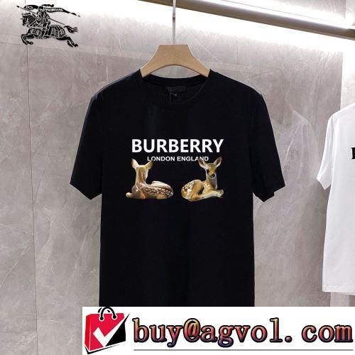 高級感を備えている 半袖Tシャツ 2色可選 バーバリースーパーコピー 代引 2022春夏 デザイン性の高い 男女兼用
