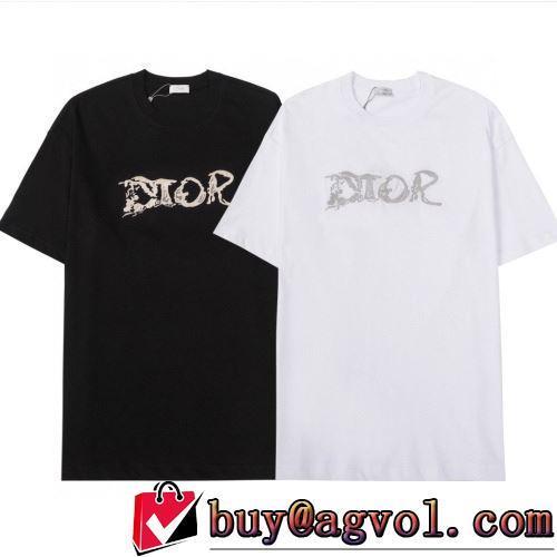 2022春夏 カジュアル 2色可選 半袖Tシャツ 売れ筋のいい 着回し度抜群 ディオールスーパーコピー