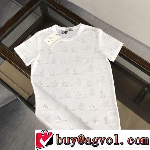 MONCLERブランドスーパーコピー 大好評 Tシャツ 2022春夏 クールビズ 個性的なデザ 2色可選 乾きやすい