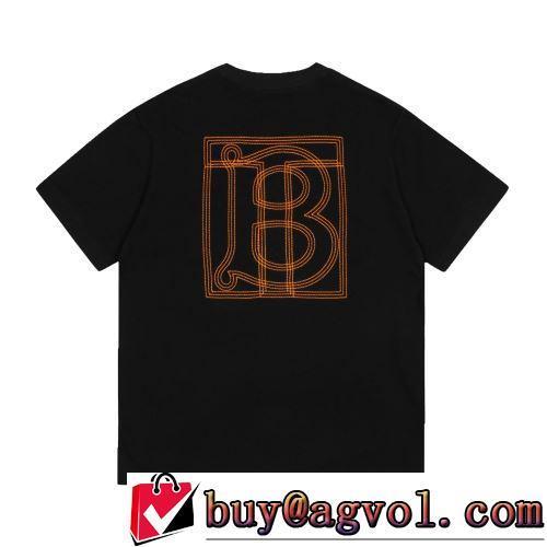 半袖Tシャツ 3色可選 BURBERRYブランド コピー 一番人気の新作はこれ オリジナル 2022春夏 クールビズ 縦には伸びにくい
