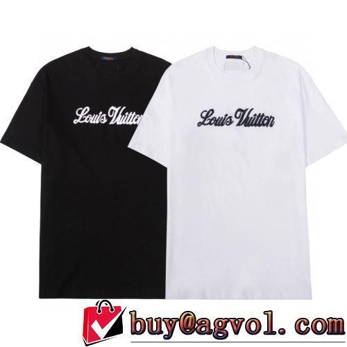 流行に関係なく長年愛用できる ルイ ヴィトンスーパーコピー 代引 2022春夏 半袖Tシャツ 2色可選 カジュアル 最安値に挑戦