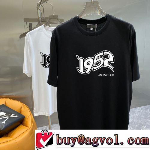 モンクレールブランド コピー 2色可選 レジャー 2022春夏 カジュアル 半袖Tシャツ 抜群な楽チン感ある大定番