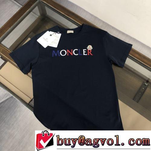 カッコいい印象を付ける 収縮性のある 3色可選 半袖Tシャツ 2022春夏 モンクレールコピー 高級感漂わせる