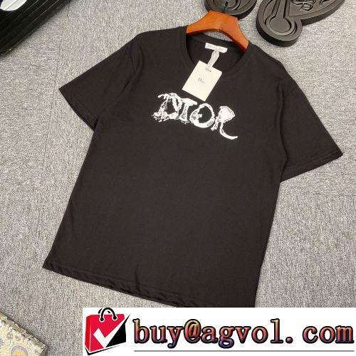 2色可選 Tシャツ 2022春夏 ディオールブランドスーパーコピー 頑丈な素材 シンプル 縦には伸びにくい セール中