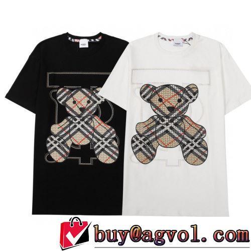 気軽にカジュアルに使える 半袖Tシャツ 2022春夏 オリジナル 2色可選 長く愛用できる バーバリーブランド コピー