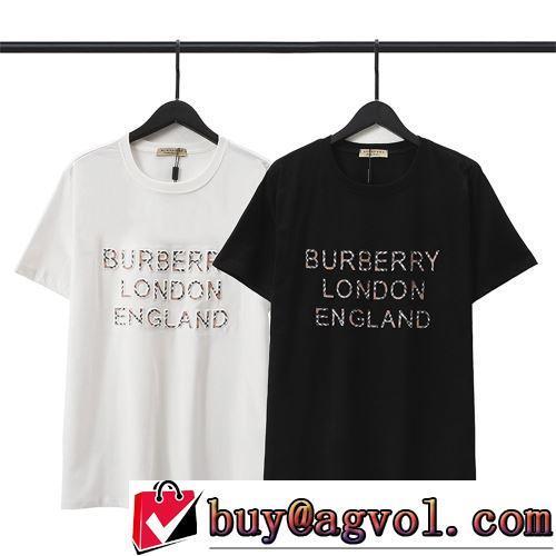 バーバリースーパーコピー 2色可選 デザイン性の高い 数に限りがある 2022春夏 半袖Tシャツ 細身のシルエット