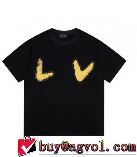 2022春夏 半袖Tシャツ 2色可選 デザイン性の高い 絶大な人気を誇る ルイ ヴィトンスーパーコピー 履き心地バツグン