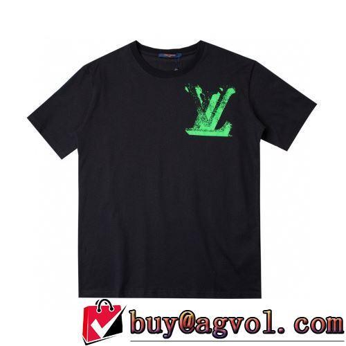 細身のシルエット ルイ ヴィトンコピー 2022春夏 ラウンドネック 半袖Tシャツ 注目のアイテム
