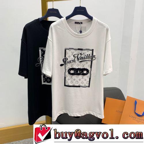 ルイ ヴィトンスーパーコピー 代引 2色可選 クールビズ 数に限りがある 半袖Tシャツ 2022春夏 レジャー