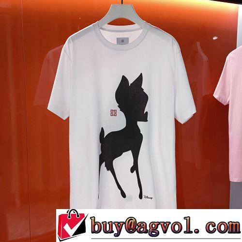 ラウンドネック 2022春夏 GIVENCHYスーパーコピー 代引 上品な輝きを放つ形 カジュアル 半袖Tシャツ 優しいフィット感