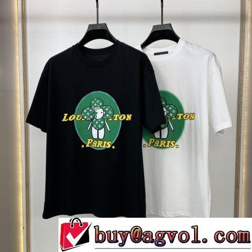 吸汗性に優れ LOUIS VUITTONスーパーコピー 2022春夏 カジュアル 半袖Tシャツ 売れ筋のいい 4色可選