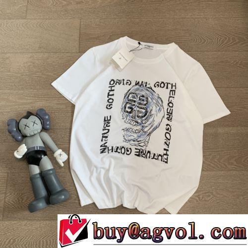 今一番HOTな新品 ジバンシィコピー 半袖Tシャツ 柔らかい手触り プリント 2022春夏 クールビズ