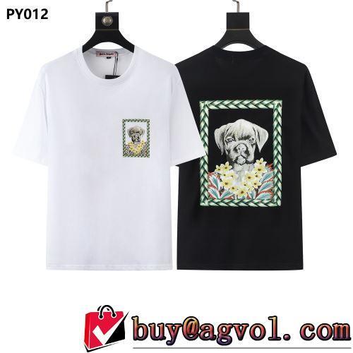 タイトフィット 2022春夏 半袖Tシャツ 着心地抜群 2色可選 Palm Angels スーパーコピー 激安 使い勝手抜群