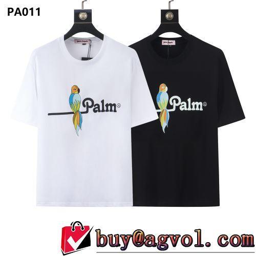2色可選 極上の着心地 半袖Tシャツ 2022春夏 Palm Angels ブランドスーパーコピー デザイン性の高い