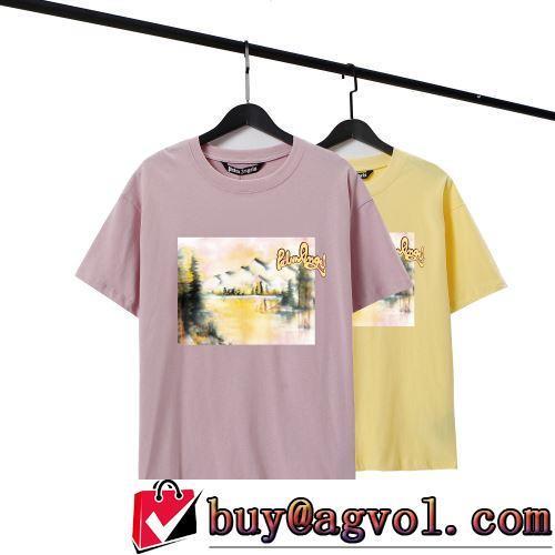 2022春夏 半袖Tシャツ 絶大な人気を誇る パーム・エンジェルス 偽物ブランド 2色可選 肌に馴染みやすい クールビズ
