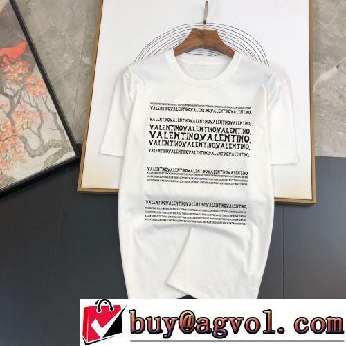 ラウンドネック 半袖Tシャツ 自然な肌触り ヴァレンティノ偽物ブランド 2022春夏 セール中 2色可選