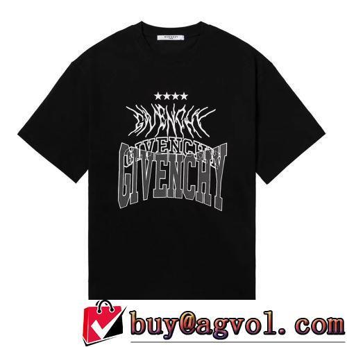 GIVENCHY偽物ブランド 2022春夏 上品に着こなせ 2色可選 半袖Tシャツ 自然な肌触り ラウンドネック
