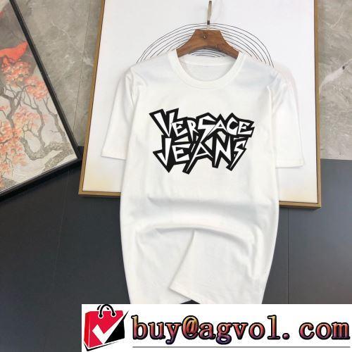 オリジナル 豊富なサイズ 半袖Tシャツ 2022春夏 ヴェルサーチコピーブランド 2色可選 優しいフィット感