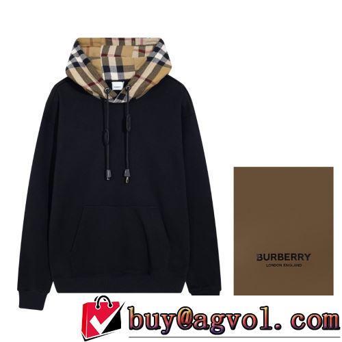 パーカー 3色可選 ジップパーカー 秋のお出かけに最適 2022新作 BURBERRYスーパーコピー 代引 男女兼用パーカー