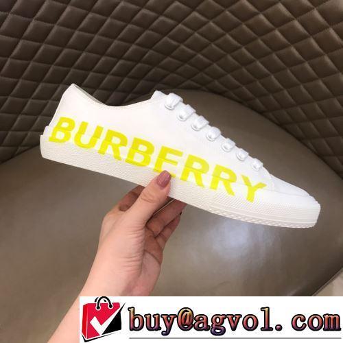 カジュアルシューズ 2022新作 極上シューズ 足馴染みのいい 個性的 BURBERRYコピー