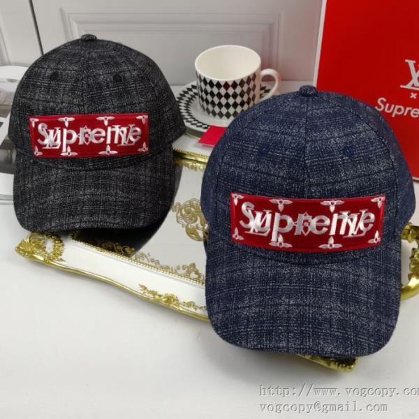 2018年最注目のサイズ調節可能最高ランクのSUPREMEシュプリームコピーキャップボックスロゴ付き帽子