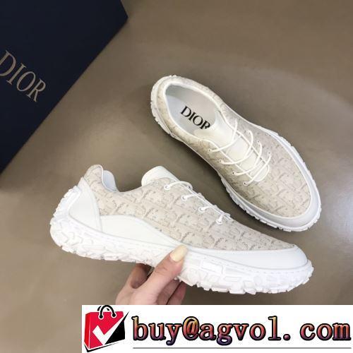 希少価値大！DIORスーパーコピー 2022新作 3色可選 ランニングシューズ 滑りにくい