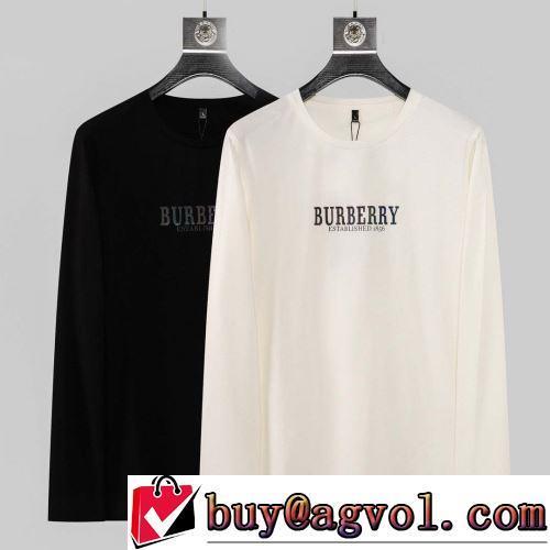バーバリーブランド コピー プルオーバーパーカー リブ付 ロゴパーカー 厚手の生地 バーバリー BURBERRY 海外限定ライン 2色可選
