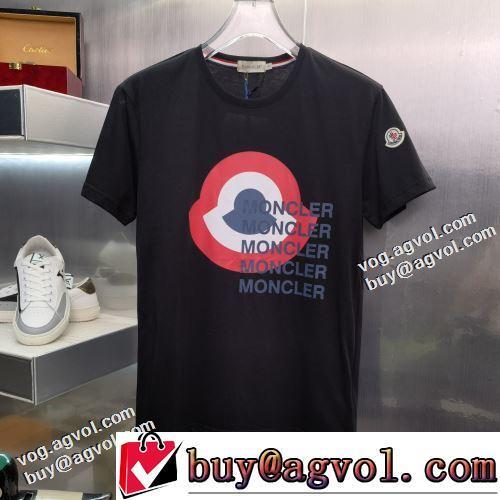2022春夏 柔らかい手触り お洒落な存在感 モンクレールブランド コピー 2色可選 半袖Tシャツ