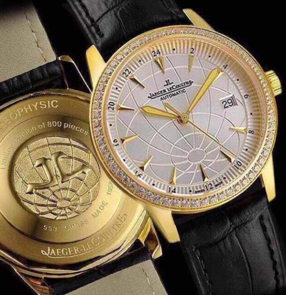 大活躍　JAEGER-LECOULTRE ジャガールクルト サファイヤクリスタル風防  長年愛用している男女兼用腕時計 9色可選