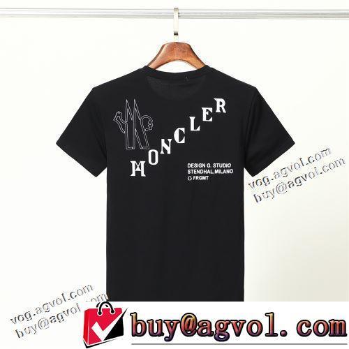 モンクレールブランド コピー ラウンドネック 半袖Tシャツ 人気雑誌掲載 デザイン性の高い 2色可選 2022春夏 着心地満点