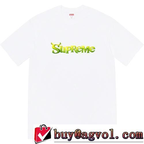 存在感のある 4色可選 半袖Tシャツ 自分らしいスタイリング Supreme 21fw Shrek Tee 着回し度抜群 シュプリームスーパーコピー 2022春夏