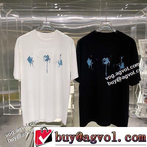 半袖Tシャツ ファション性の高い 通気性に優れた 2色可選 2022春夏 吸汗性に優れ OFF-WHITE オフホワイトコピーブランド