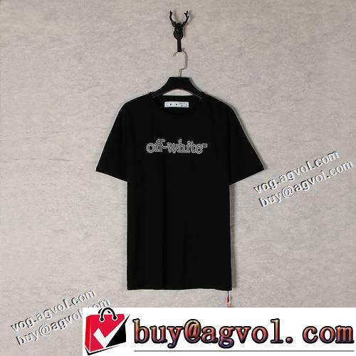 2色可選 お買い得品 2022新作 OFF-WHITE オフホワイトブランド コピー 半袖Tシャツ 高品質 着心地満点