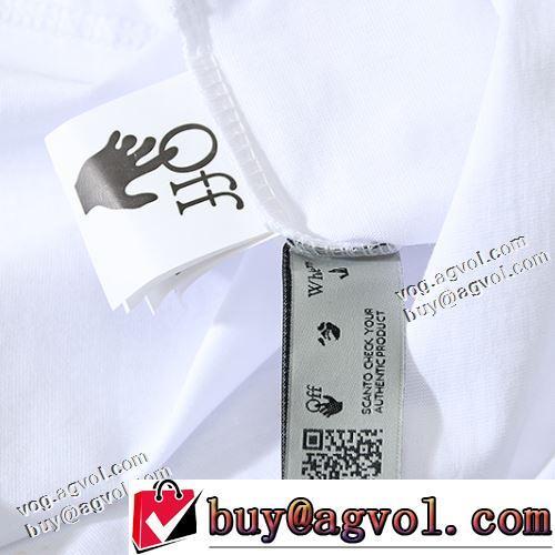 柔らかい手触り カジュアル 個性的なデザイン 2022春夏 半袖Tシャツ 吸汗性に優れ OFF-WHITE オフホワイトコピー