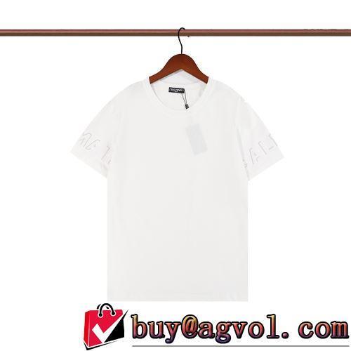 半袖Tシャツ 大人のセンスを感じさせる ラックスした雰囲気 2022春夏 吸汗性に優れ 3色可選 バルマンスーパーコピー 激安