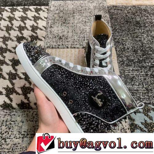最安値に挑戦 ハイトップシューズ 2022新作 CHRISTIAN LOUBOUTINブランド コピー オリジナル 