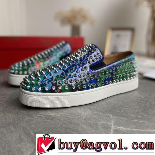 カジュアルシュッズ 着脱の簡単なスリップオンタイプ CHRISTIAN LOUBOUTIN偽物ブランド 人気販売中 軽量 2022新作