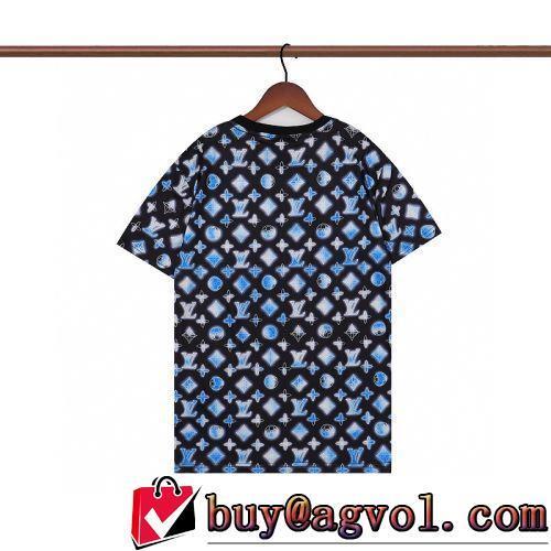 ルイ ヴィトンコピー 半袖Tシャツ 2022春夏 しわになりにくい 風合いが出る 通気性に優れた