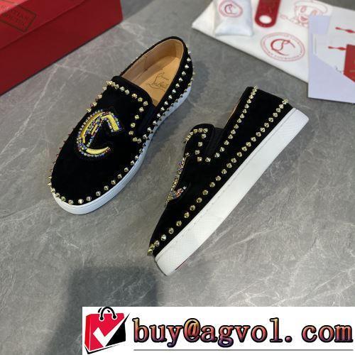 人気 ランキング モカシンシューズ 2022新作 紐なし CHRISTIAN LOUBOUTINスーパーコピー 脱ぎ履きしやすい/着脱しやすい