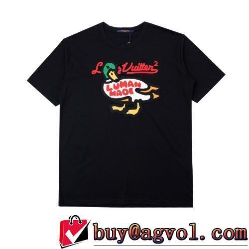 半袖Tシャツ 上品上質 LOUIS VUITTON偽物ブランド 2色可選 2022春夏 刺繍使い 柔らかい手触り カジュアル