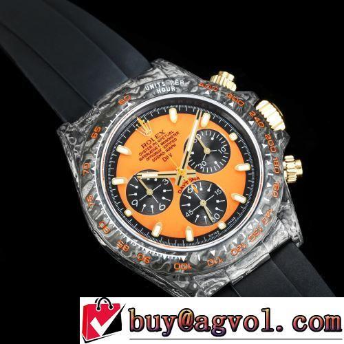 ROLEXブランド 偽物 通販 6針クロノグラフ 男性用腕時計 機械式（自動巻き）ムーブメント シリコン 腕時計 大絶賛の履き心地! 生活防水 2022新作