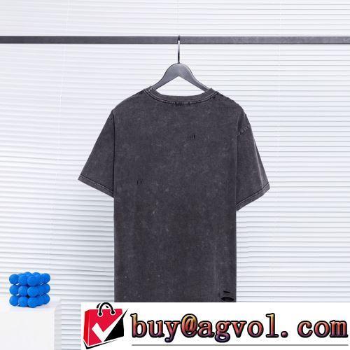 半袖Tシャツ ユーズド加工 人気販売中 2022春夏 優しいフィット感 シンプル スーパーコピー