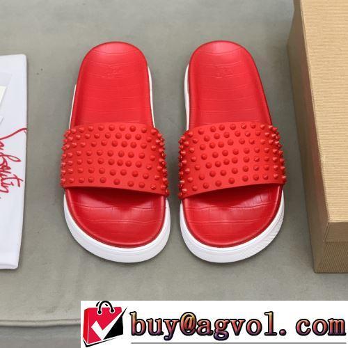 CHRISTIAN LOUBOUTINスーパーコピー すべり防止 2022新作 海外セレブ愛用 2色可選 サボサンダル コンフォートサンダル