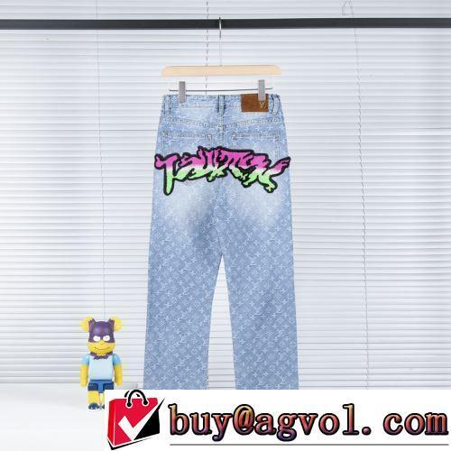 2022春夏 ルイ ヴィトンスーパーコピー 激安 上品上質 デニムパンツ コーデに合わせやすい 履き心地よい